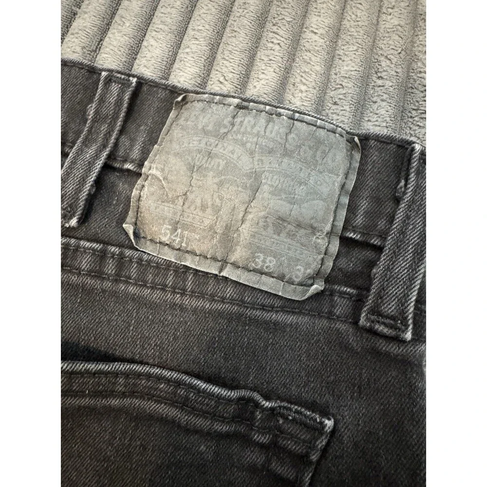 Levis 541 Mens Black Jeans 38x32